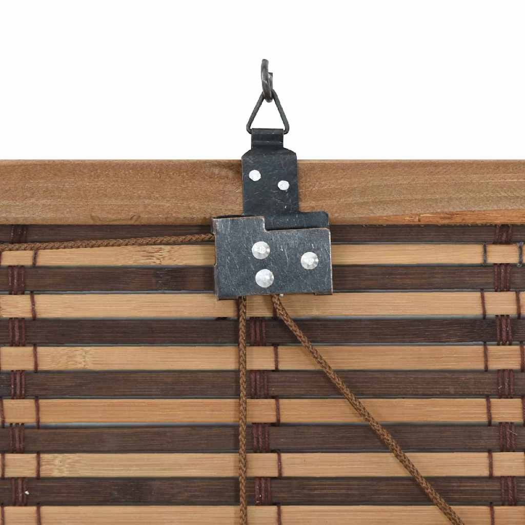 Tenda a rullo Marrone 90 x 220 cm Bambù