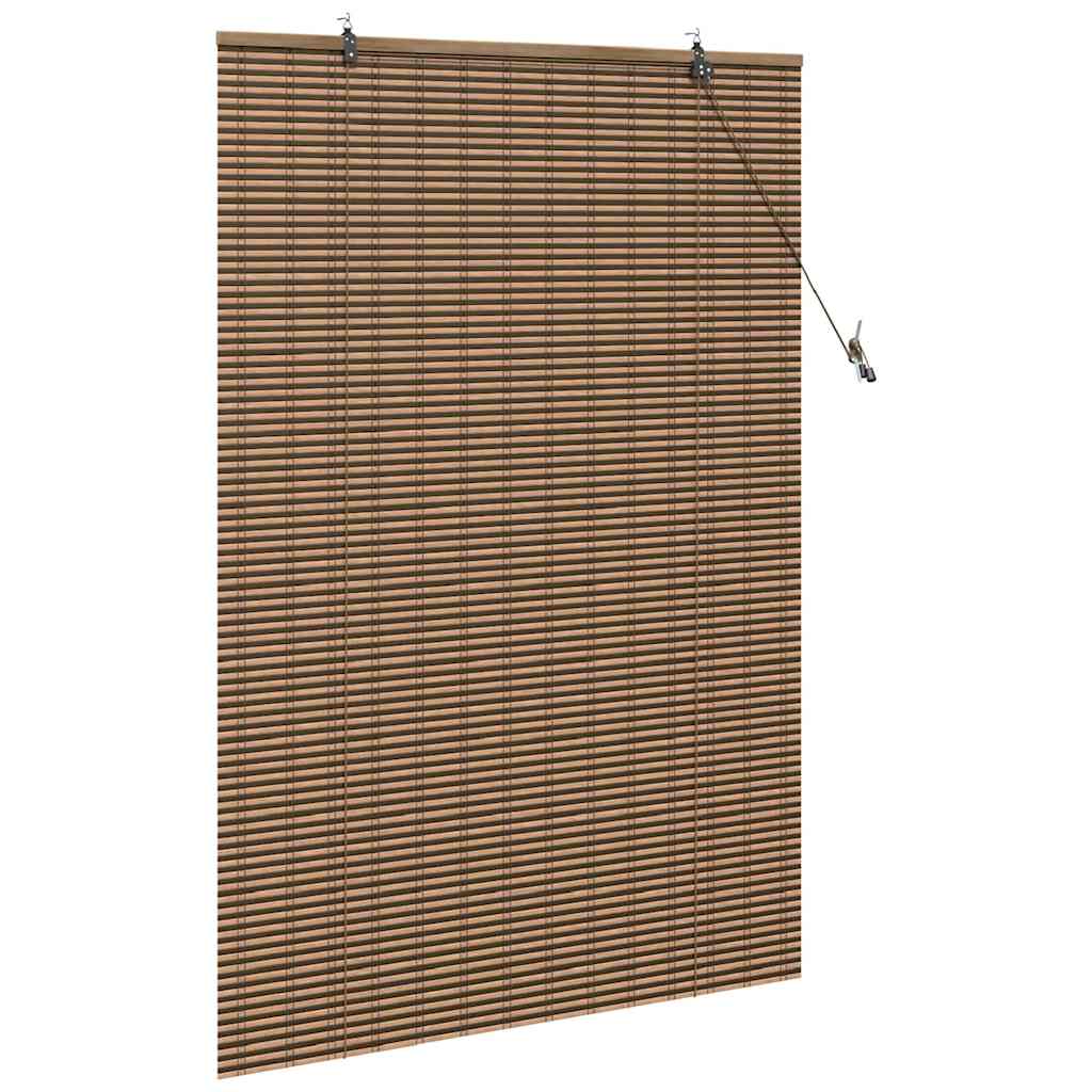 Tenda a rullo Marrone 110 x 160 cm Bambù