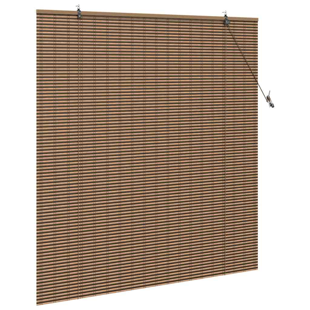 Tenda a rullo Marrone 140 x 160 cm Bambù