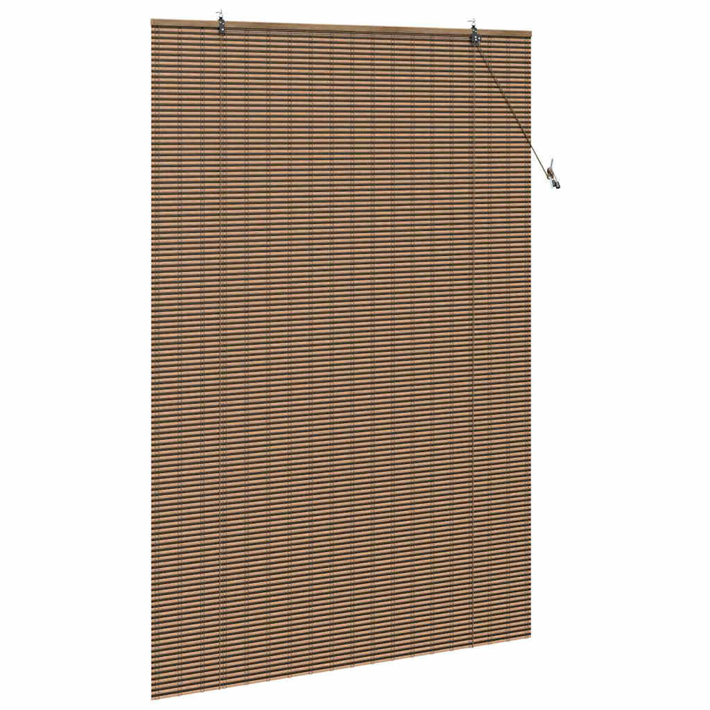 Tenda a rullo Marrone 140 x 220 cm Bambù