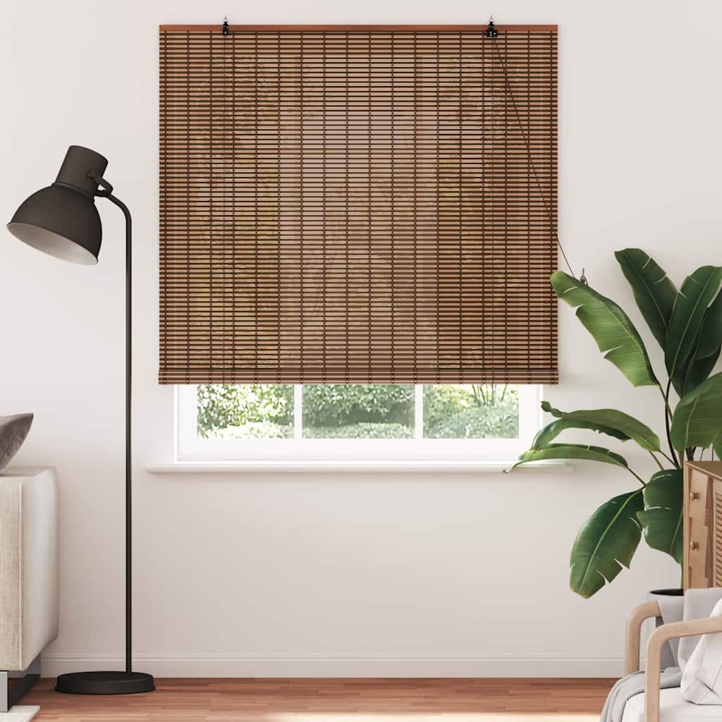 Tenda a rullo Marrone 150 x 220 cm Bambù