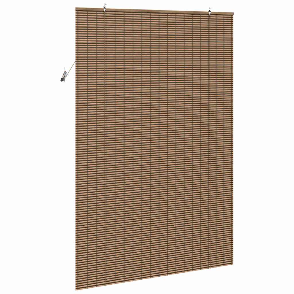 Tenda a rullo Marrone 150 x 220 cm Bambù