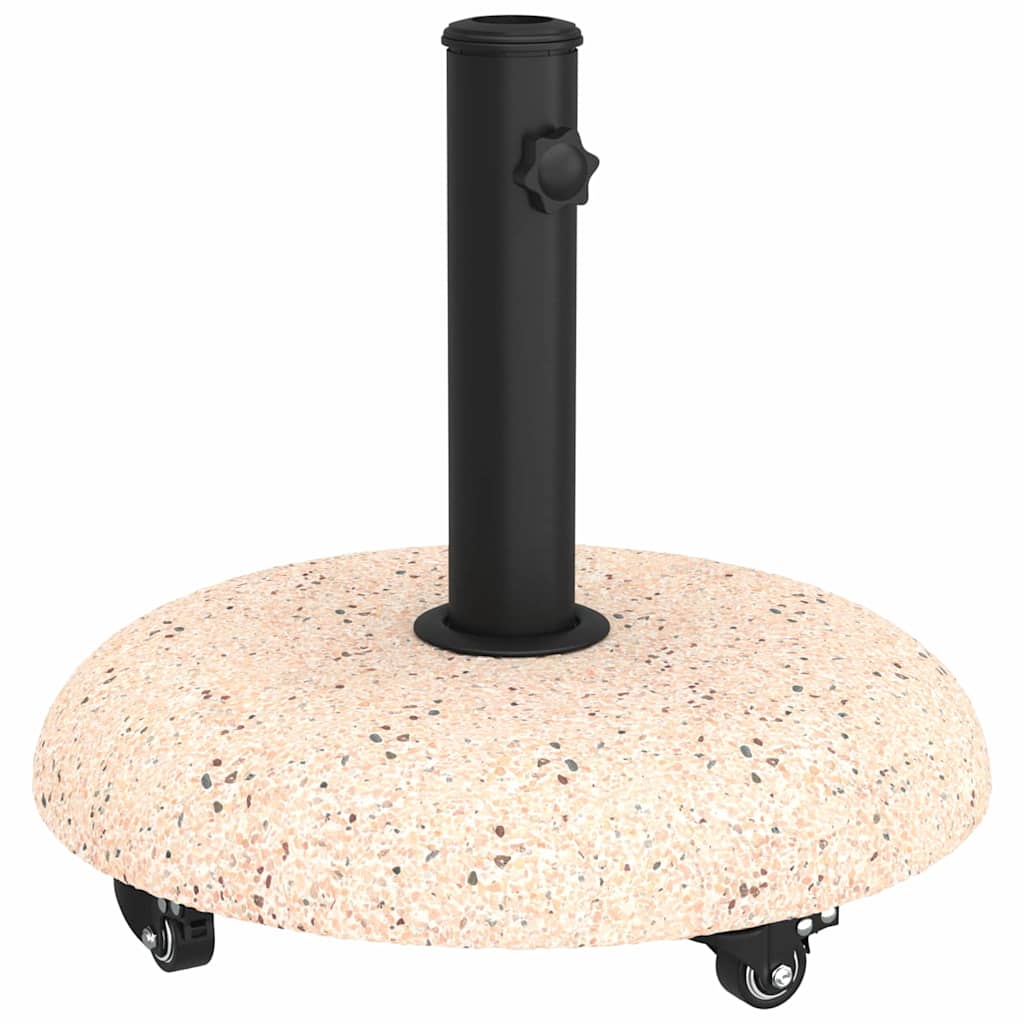 Base per ombrellone 21 kg Giallo Cemento Rotondo