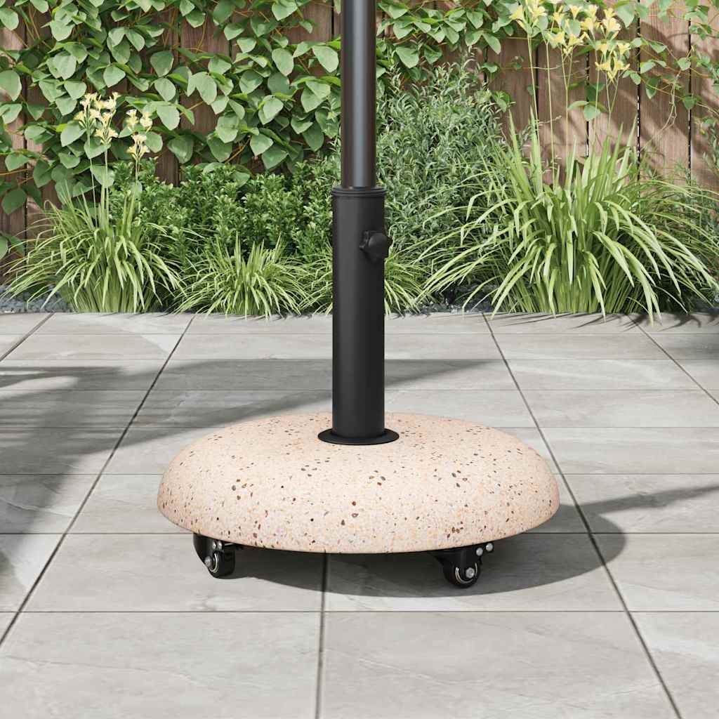 Base per ombrellone 21 kg Giallo Cemento Rotondo