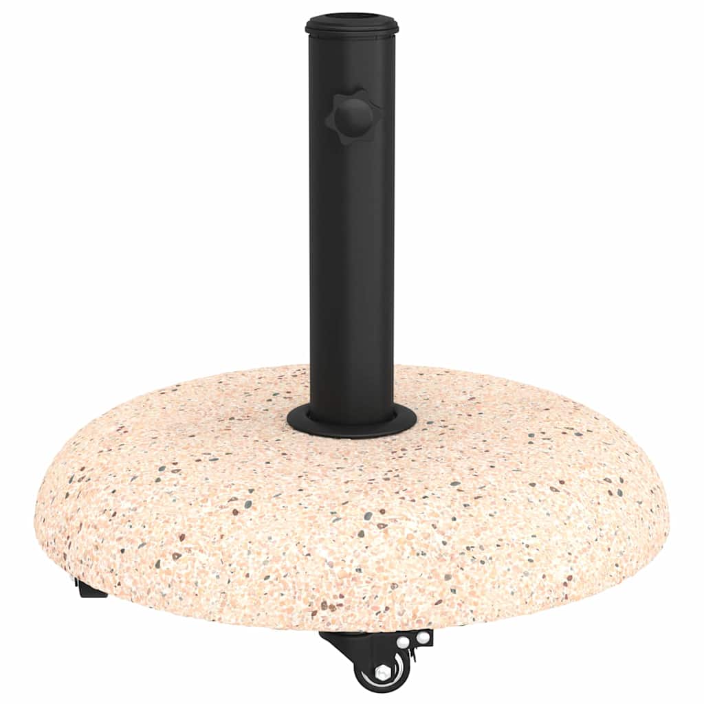 Base per ombrellone 21 kg Giallo Cemento Rotondo