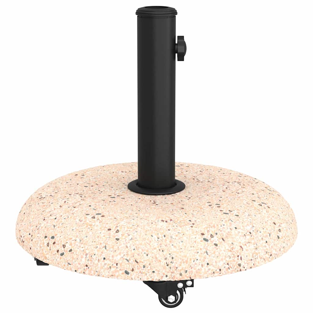 Base per ombrellone 21 kg Giallo Cemento Rotondo