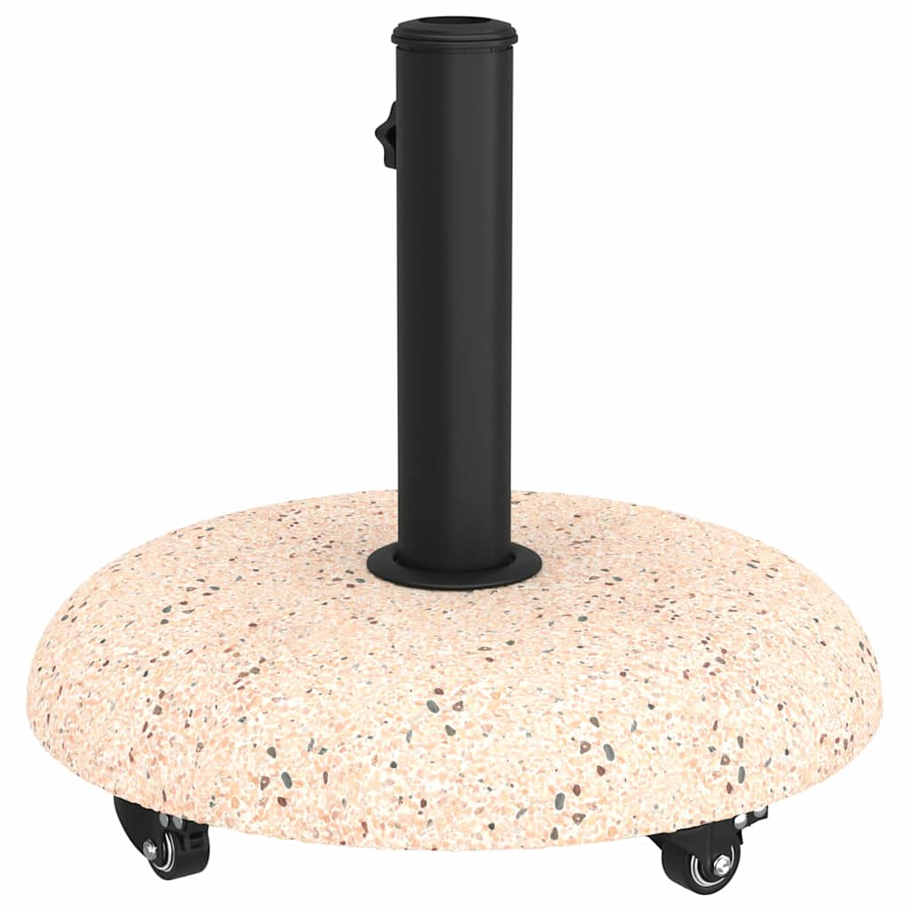 Base per ombrellone 21 kg Giallo Cemento Rotondo