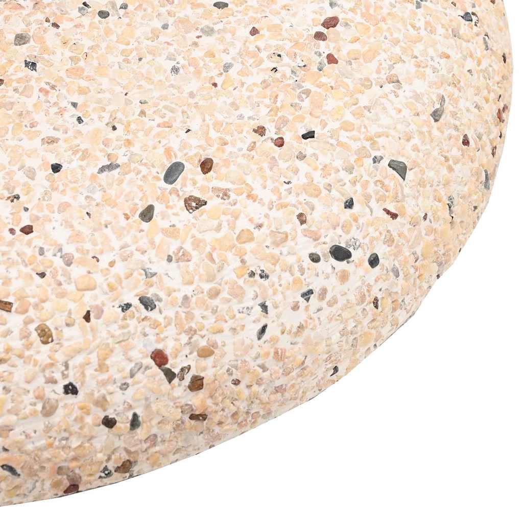 Base per ombrellone 21 kg Giallo Cemento Rotondo