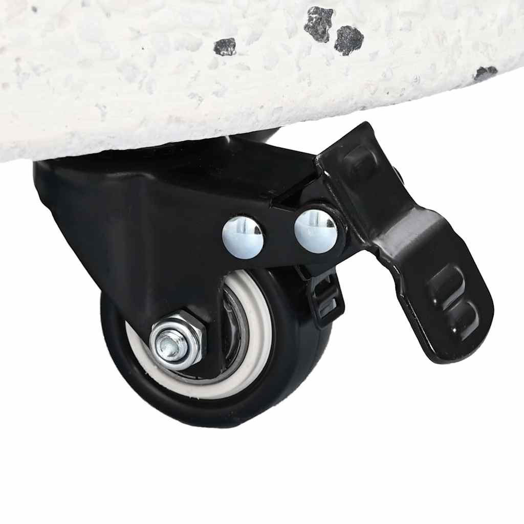 Base per ombrellone 21 kg Bianco Cemento Rotondo