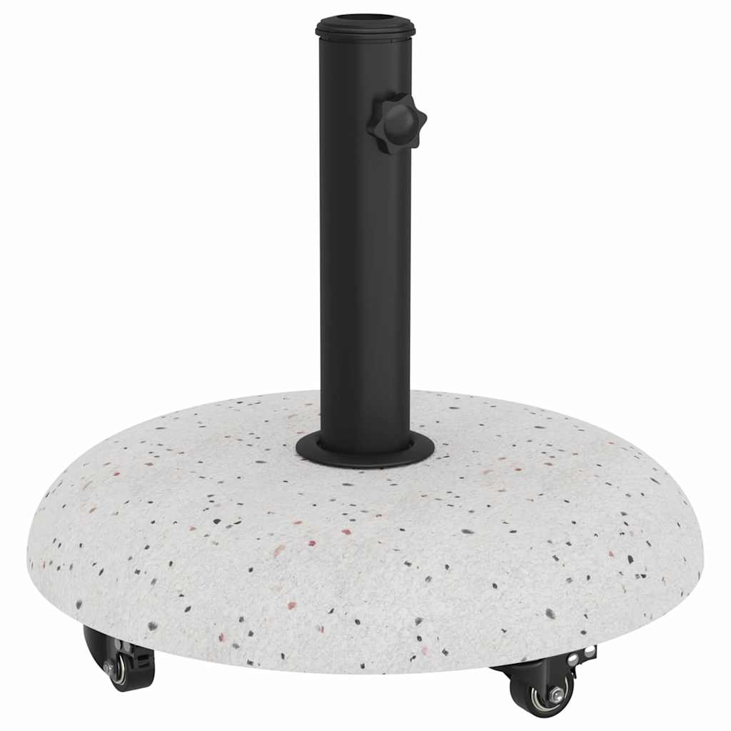 Base per ombrellone 21 kg Bianco Cemento Rotondo