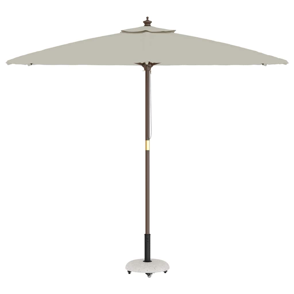 Base per ombrellone 21 kg Bianco Cemento Rotondo