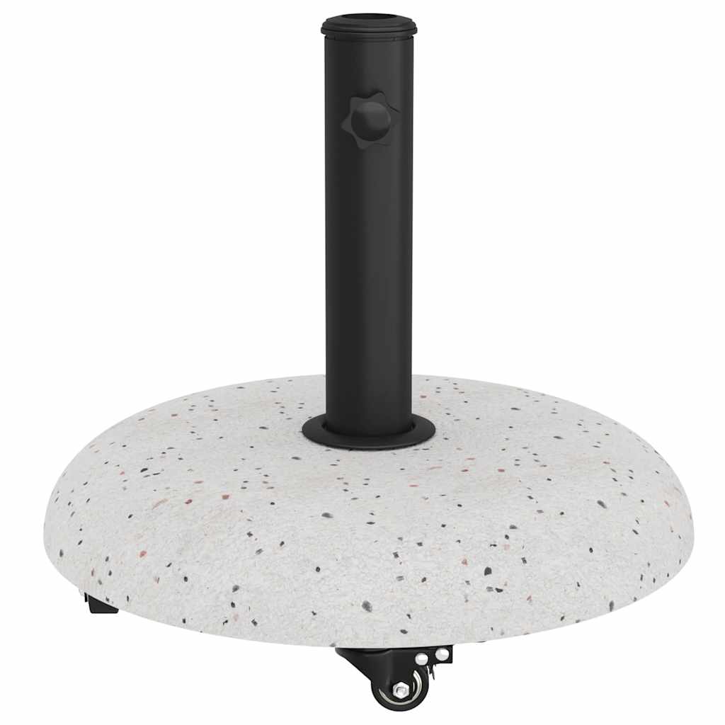 Base per ombrellone 21 kg Bianco Cemento Rotondo
