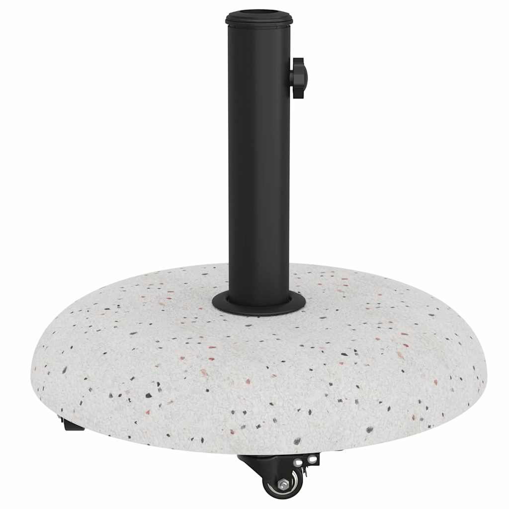 Base per ombrellone 21 kg Bianco Cemento Rotondo