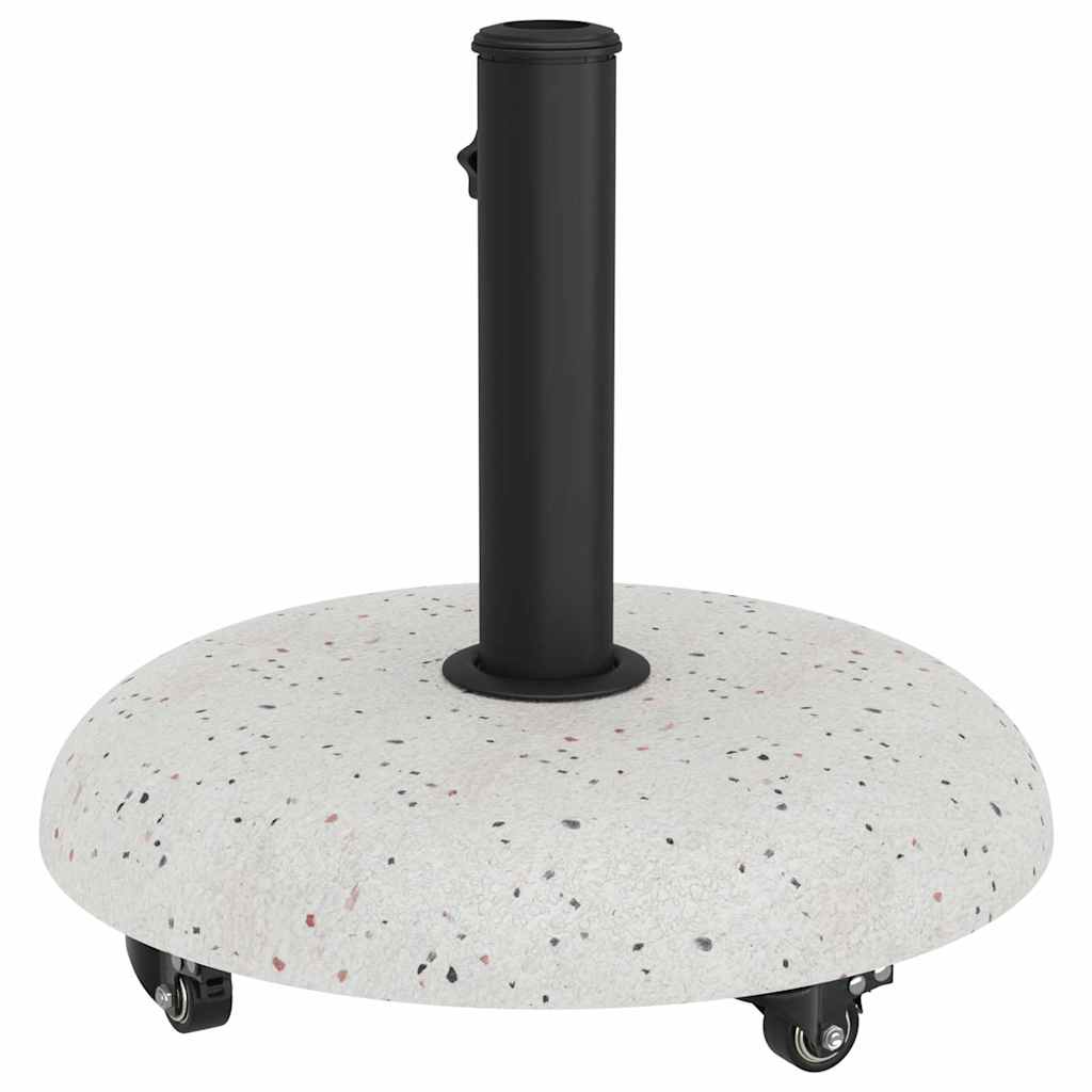 Base per ombrellone 21 kg Bianco Cemento Rotondo