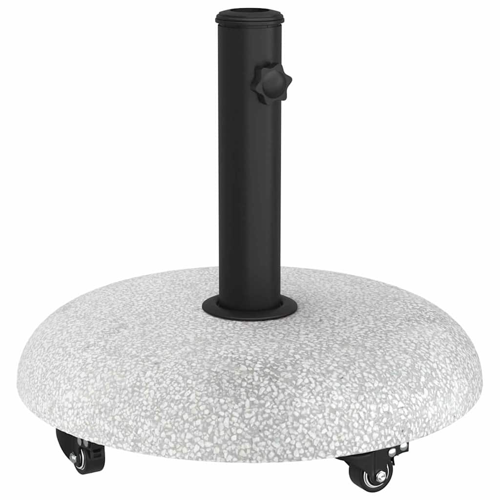 Base per ombrellone 21 kg Grigio Chiaro Cemento Rotondo