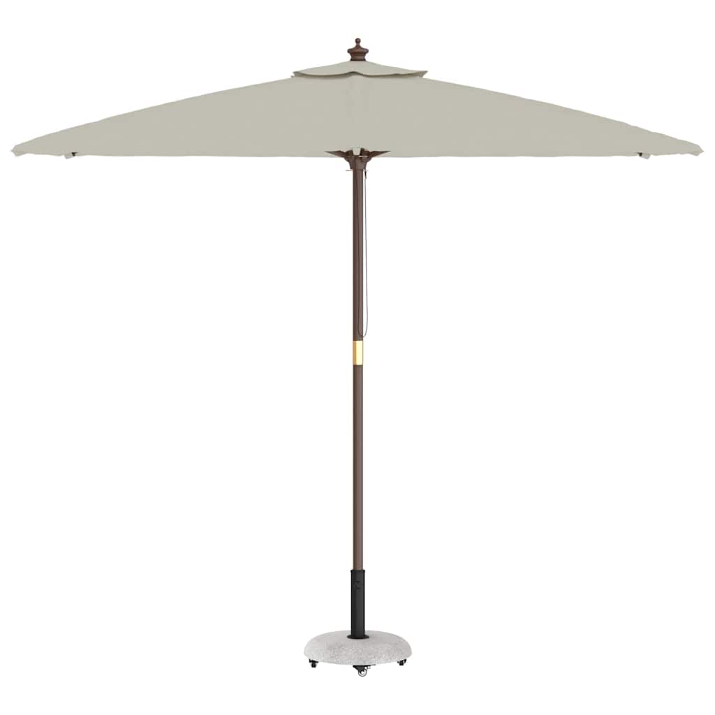 Base per ombrellone 21 kg Grigio Chiaro Cemento Rotondo
