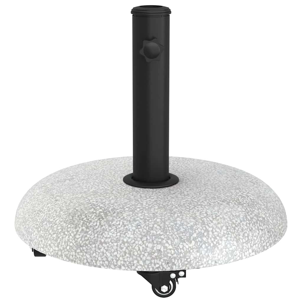 Base per ombrellone 21 kg Grigio Chiaro Cemento Rotondo