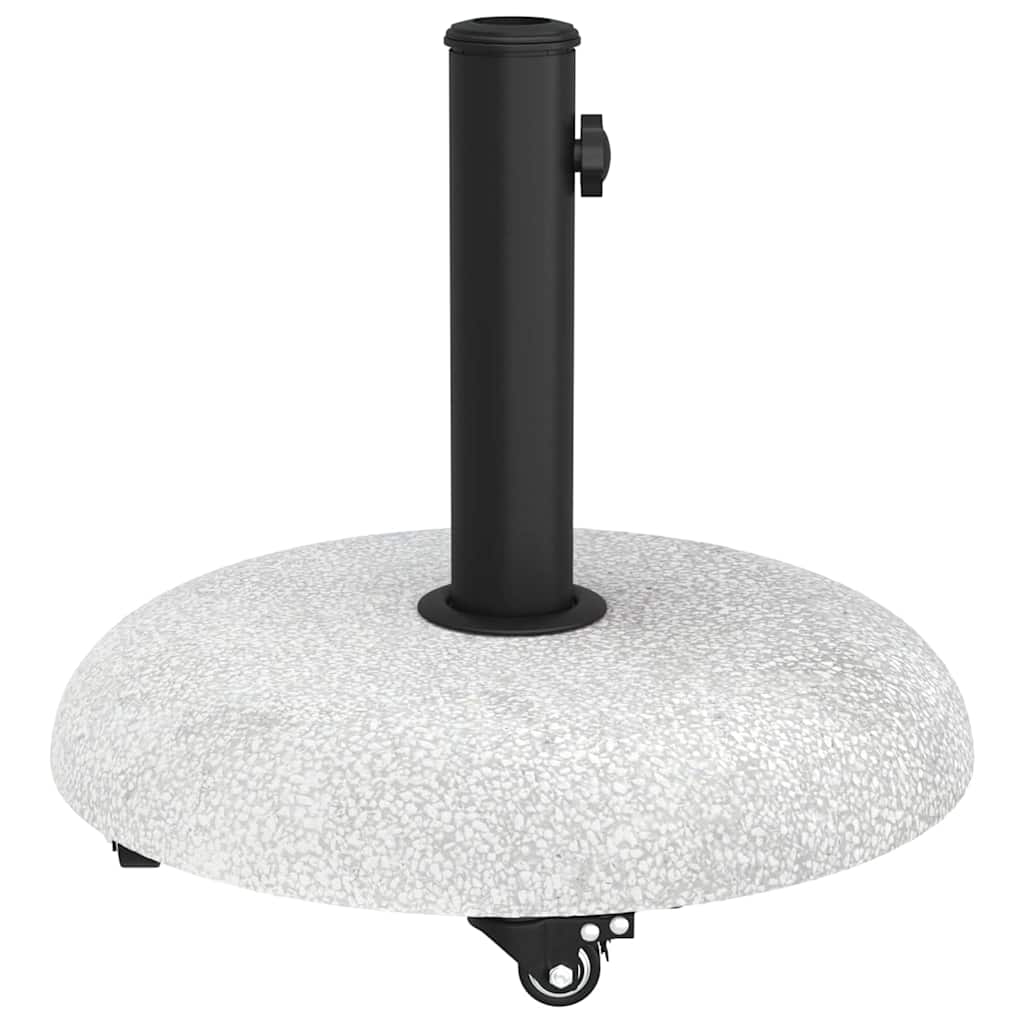 Base per ombrellone 21 kg Grigio Chiaro Cemento Rotondo