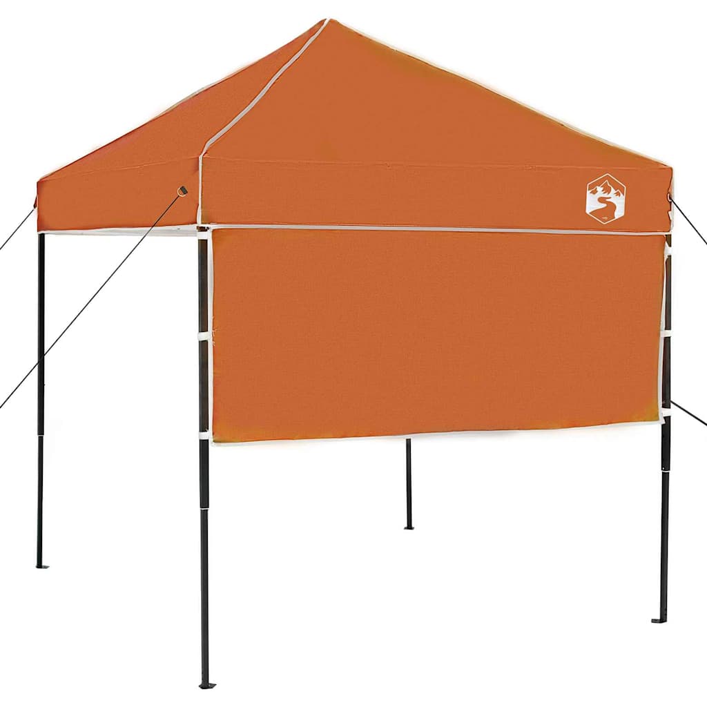 Tenda Gazebo 194 x 194 x 251 cm Arancione Tessuto