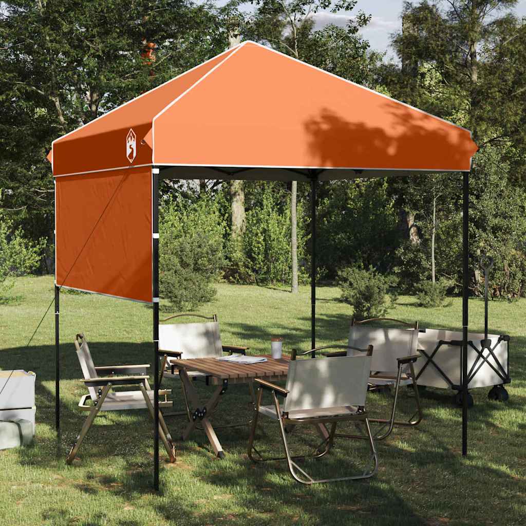 Tenda Gazebo 194 x 194 x 251 cm Arancione Tessuto