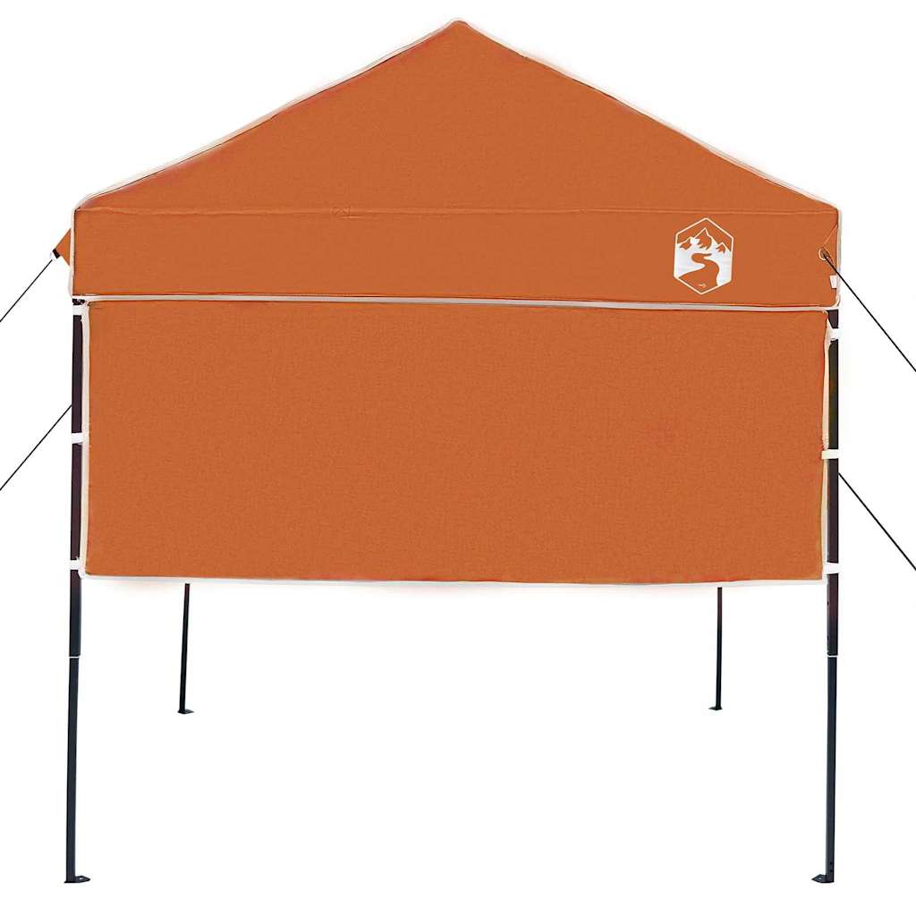Tenda Gazebo 194 x 194 x 251 cm Arancione Tessuto