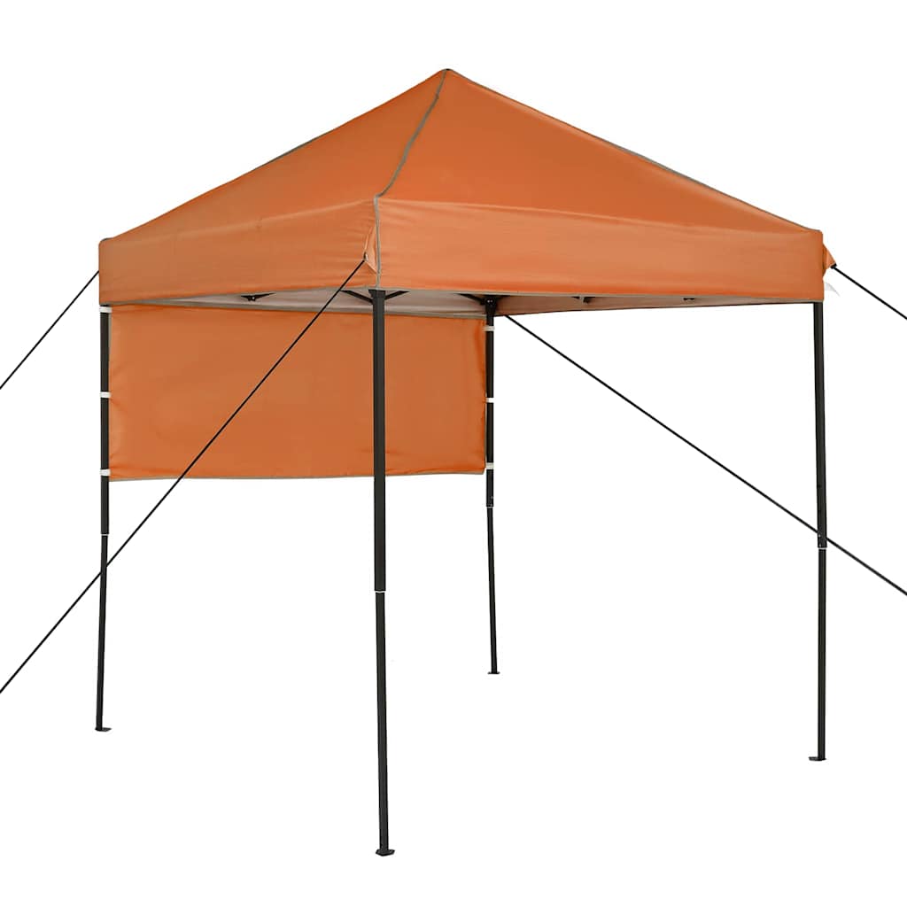 Tenda Gazebo 194 x 194 x 251 cm Arancione Tessuto
