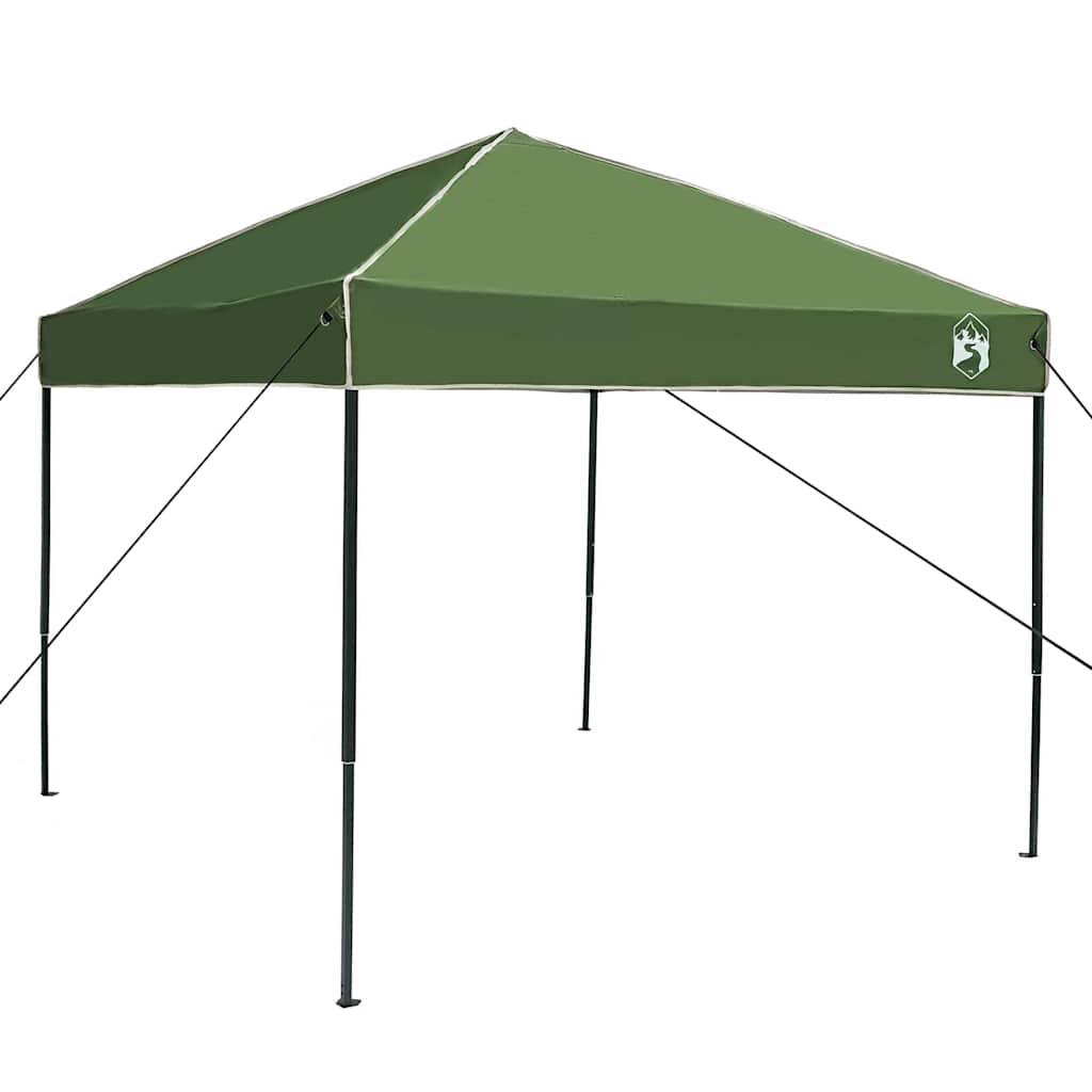 Tenda Gazebo 243 x 243 x 251 cm Verde Tessuto