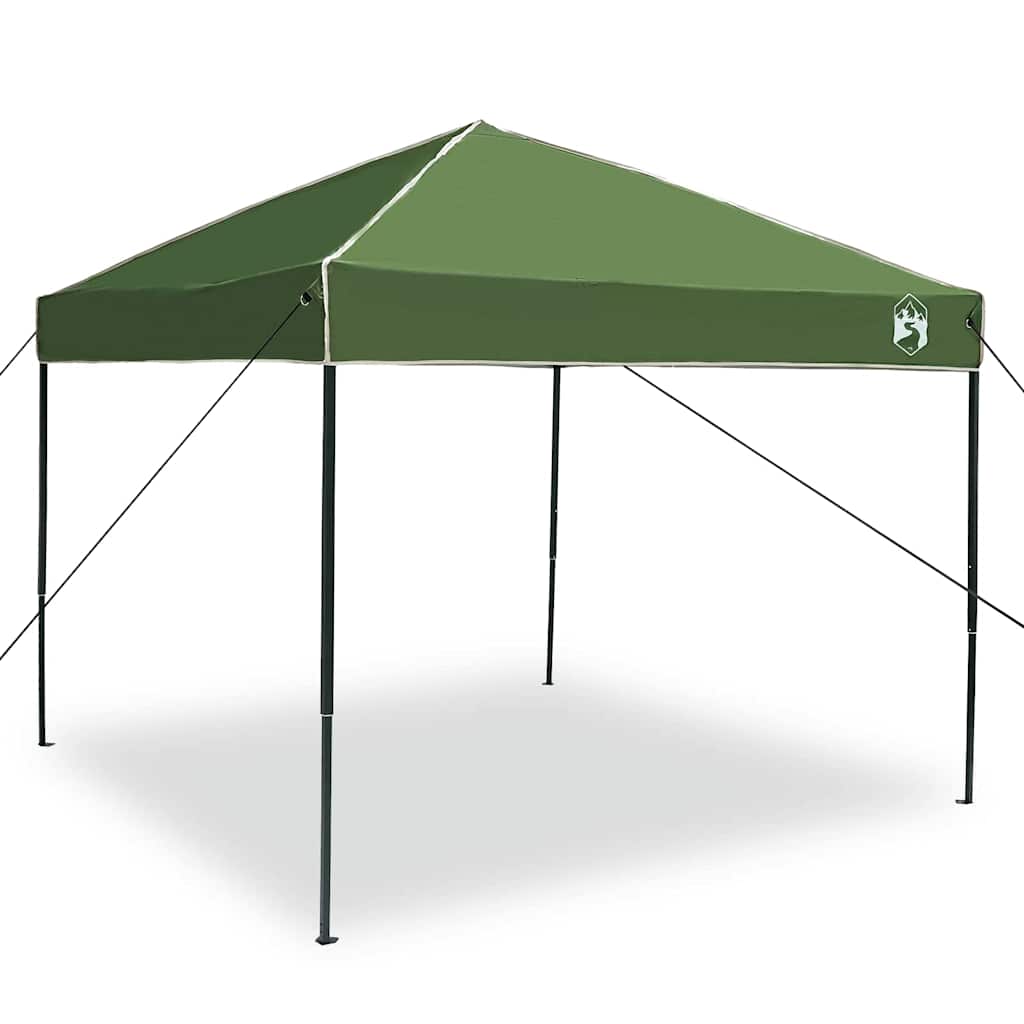 Tenda Gazebo 243 x 243 x 251 cm Verde Tessuto