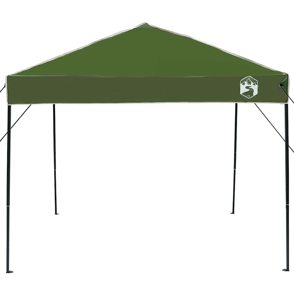 Tenda Gazebo 243 x 243 x 251 cm Verde Tessuto
