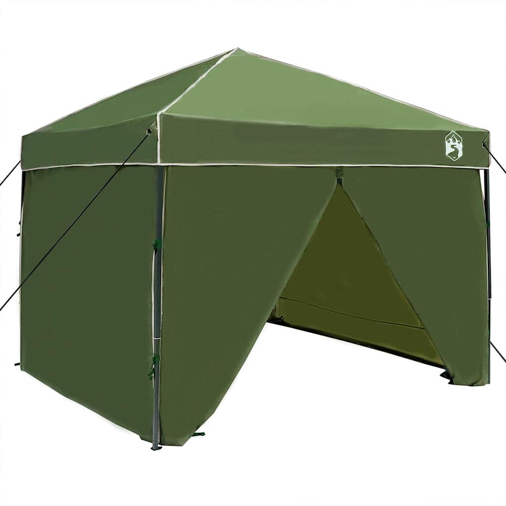 Tenda Gazebo 243 x 243 x 251 cm Verde Tessuto