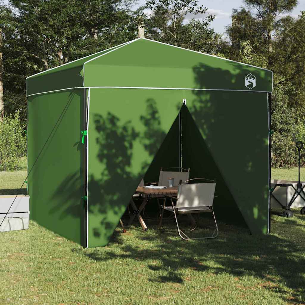 Tenda Gazebo 243 x 243 x 251 cm Verde Tessuto