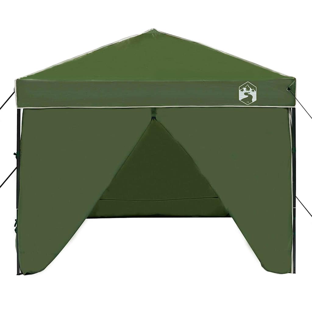 Tenda Gazebo 243 x 243 x 251 cm Verde Tessuto