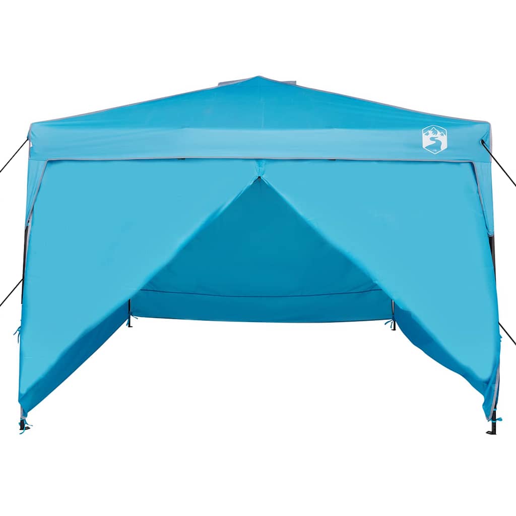 Tenda Gazebo 290 x 290 x 251 cm Blu Tessuto