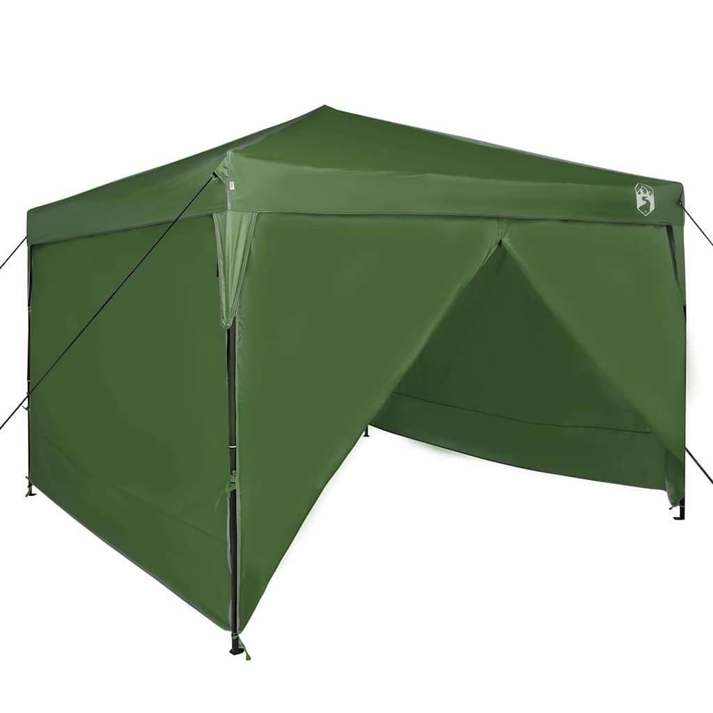 Tenda Gazebo 290 x 290 x 251 cm Verde Tessuto