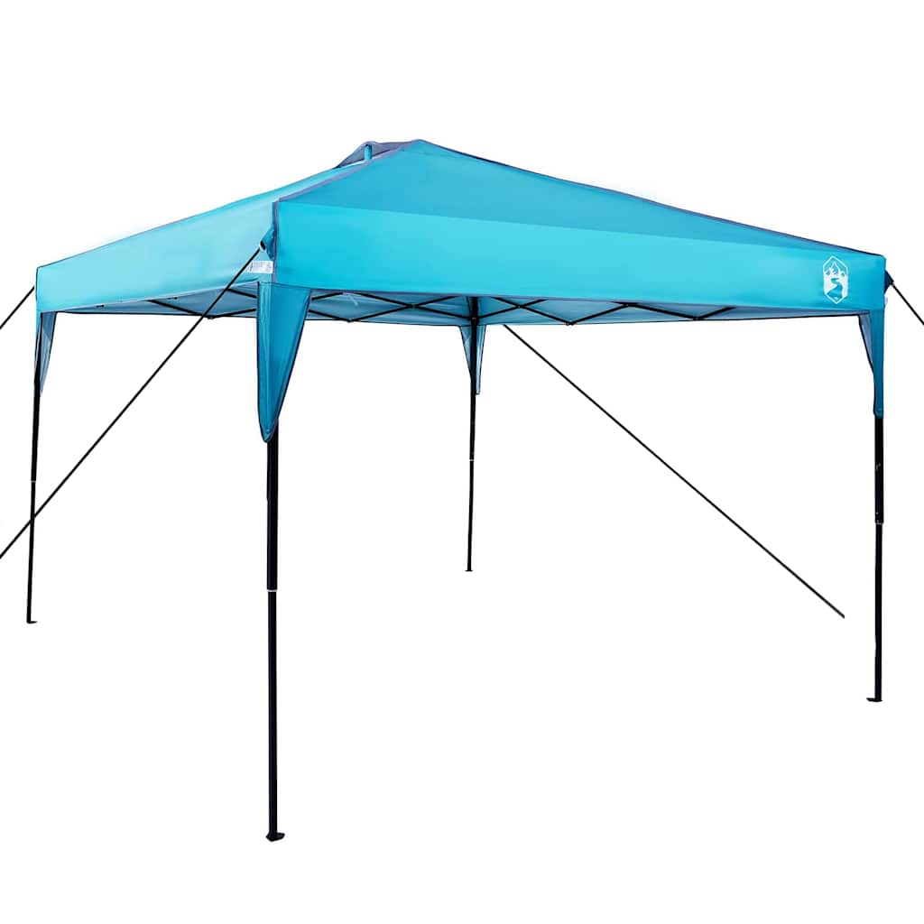 Tenda Gazebo 290 x 290 x 251 cm Blu Tessuto