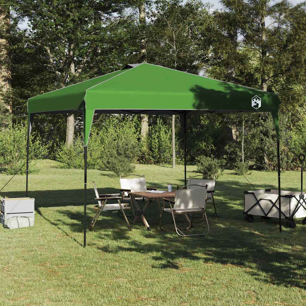 Tenda Gazebo 290 x 290 x 251 cm Verde Tessuto