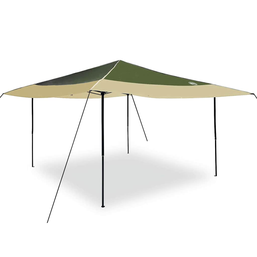 Tenda Gazebo 395 x 395 x 251 cm Verde Tessuto