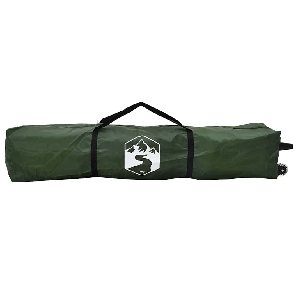 Tenda Gazebo 395 x 395 x 251 cm Verde Tessuto