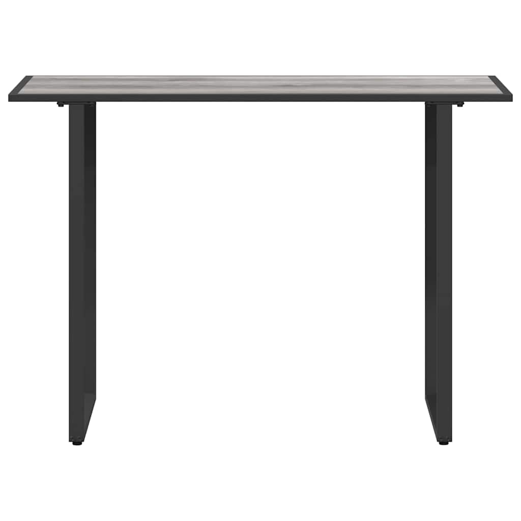 Tavolo da Giardino Grigio 100 x 55 x 70 cm legno