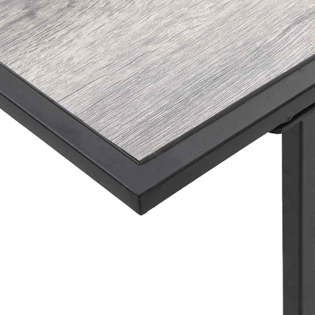Tavolo da Giardino Grigio 100 x 55 x 70 cm legno