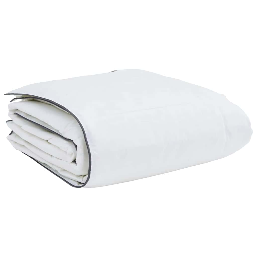 Piumone Invernale 155 x 200 cm Inverno Piuma Bianco Traspirante