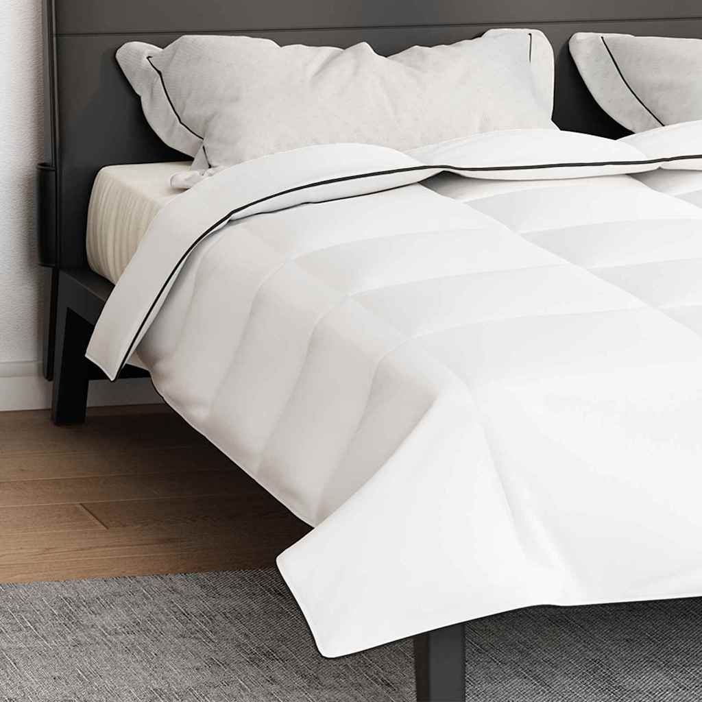 Piumone Invernale 200 x 240 cm Inverno Piuma Bianco Traspirante