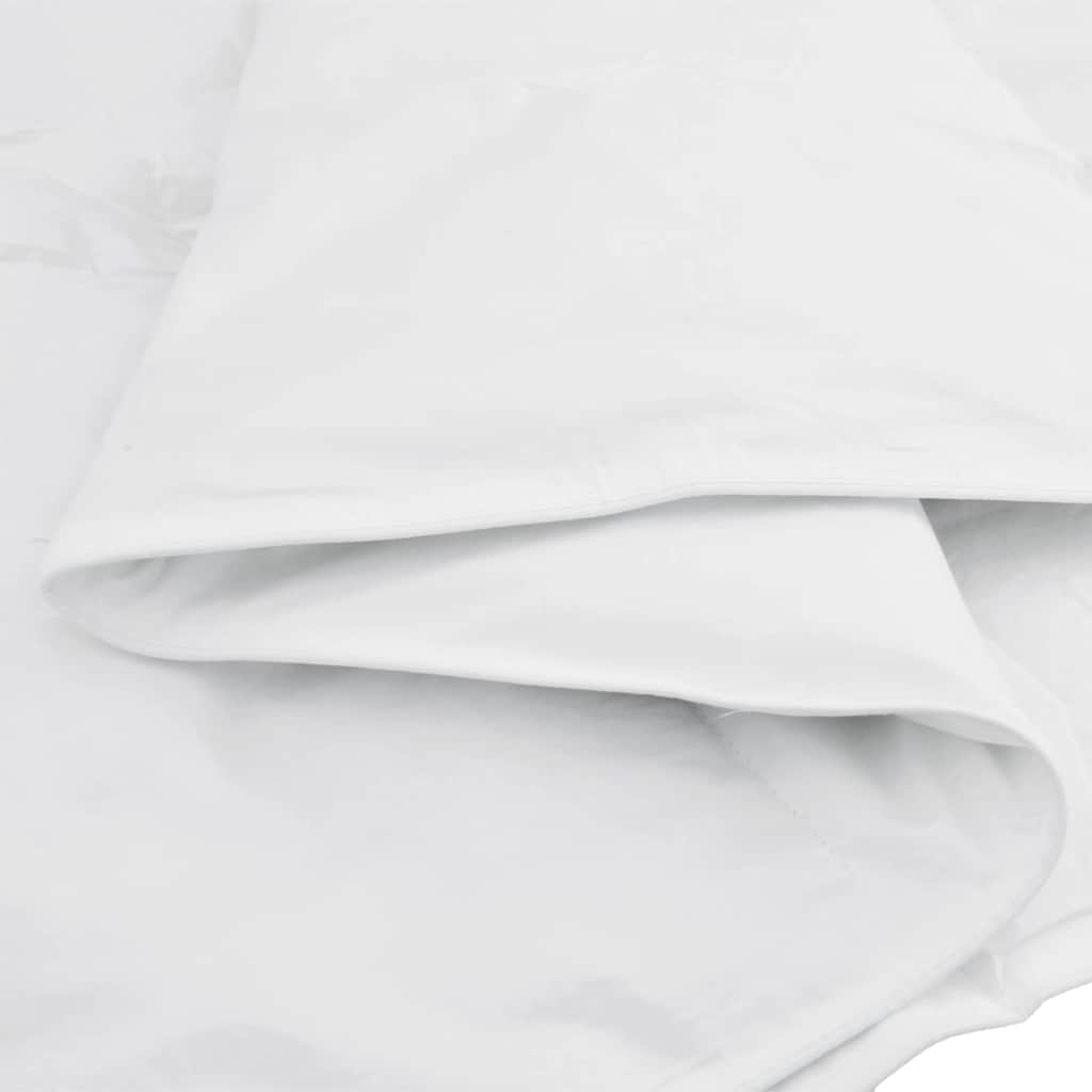 Piumino Letto Estivo 135 x 220 cm Estate Piuma Bianco