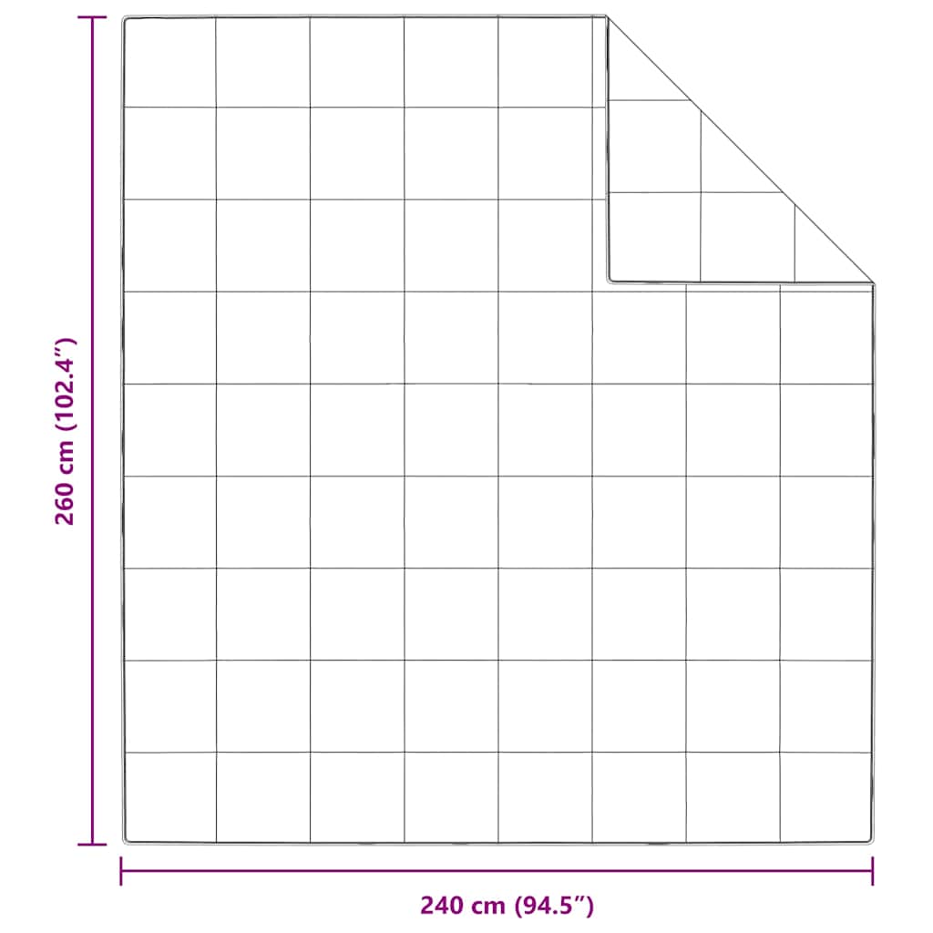 Piumino Letto Estivo 240 x 260 cm Estate Piuma Bianco