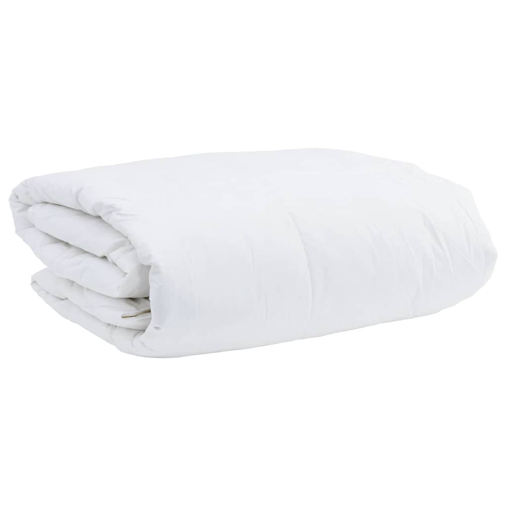 Piumone Invernale 140 x 200 cm Inverno Piuma Bianco Traspirante