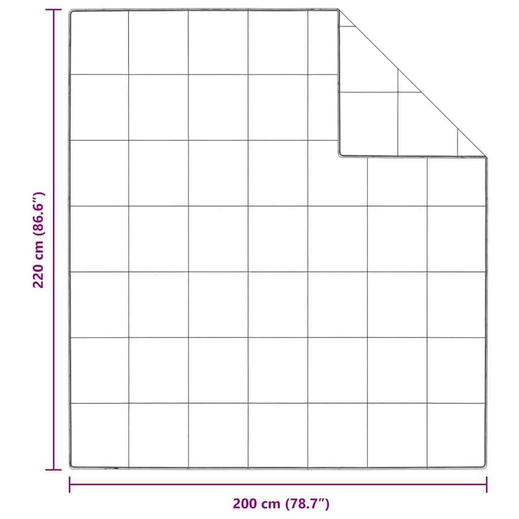 Piumone Invernale 200 x 220 cm Inverno Piuma Bianco Traspirante