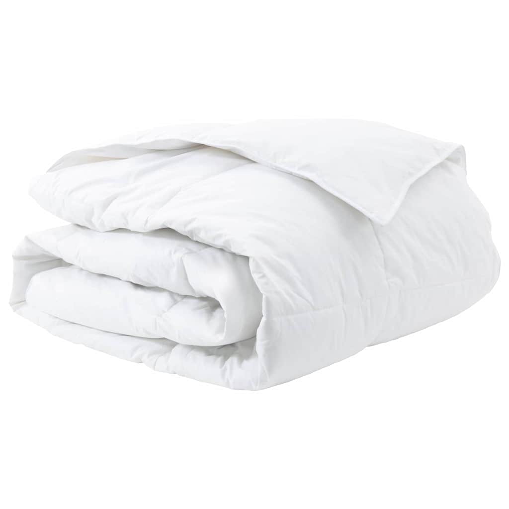 Piumone Invernale 260 x 220 cm Inverno Piuma Bianco Traspirante