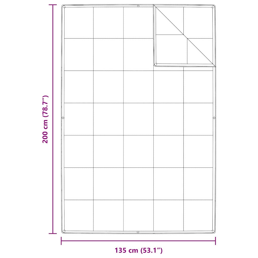 Piumone 2-in-1 Bianco 135 x 200 cm Piuma