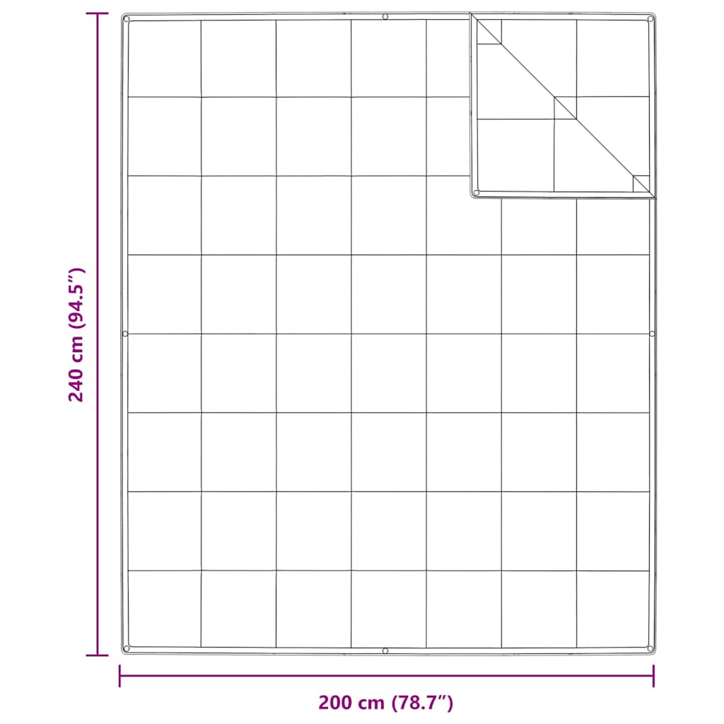 Piumone 2-in-1 Bianco 240 x 200 cm Piuma
