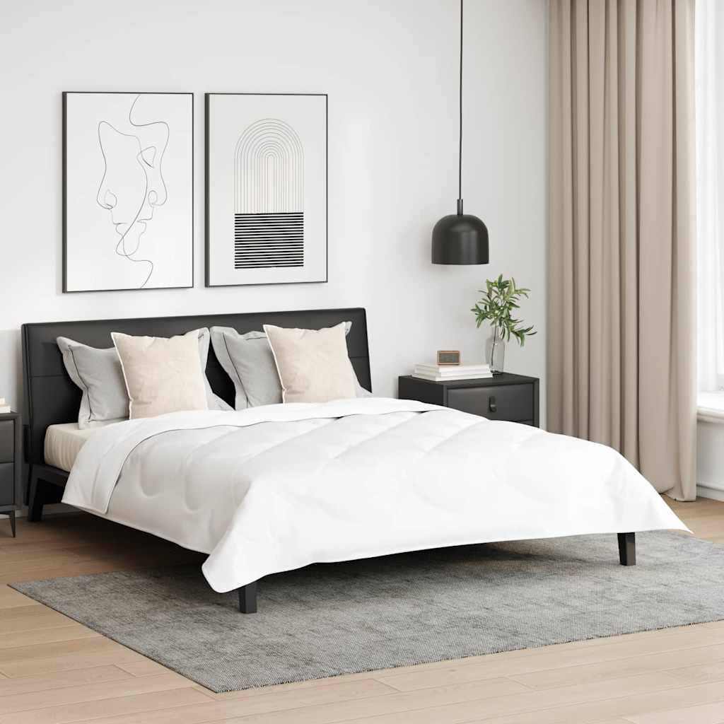 Cuscino 2 pz 40 x 40 cm Piuma Bianco